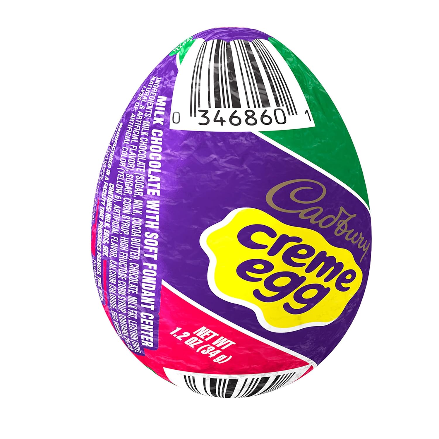 Alternative view of CADBURY CREME EGG Milk Chocolate Candy, Easter, 1.2 oz Eggs (48 Count)