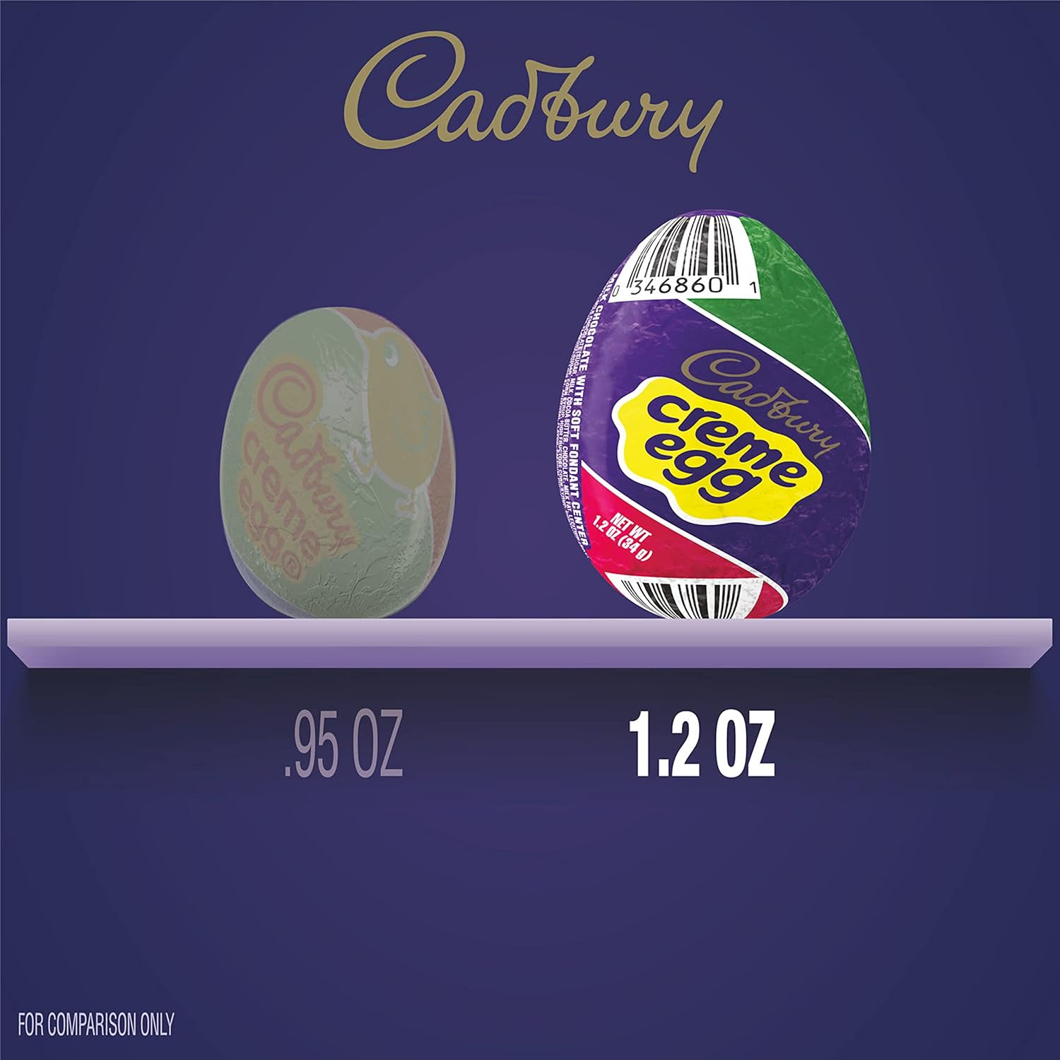 CADBURY CREME EGG Milk Chocolate Candy, Easter, 1.2 oz Eggs (48 Count) - Image 5