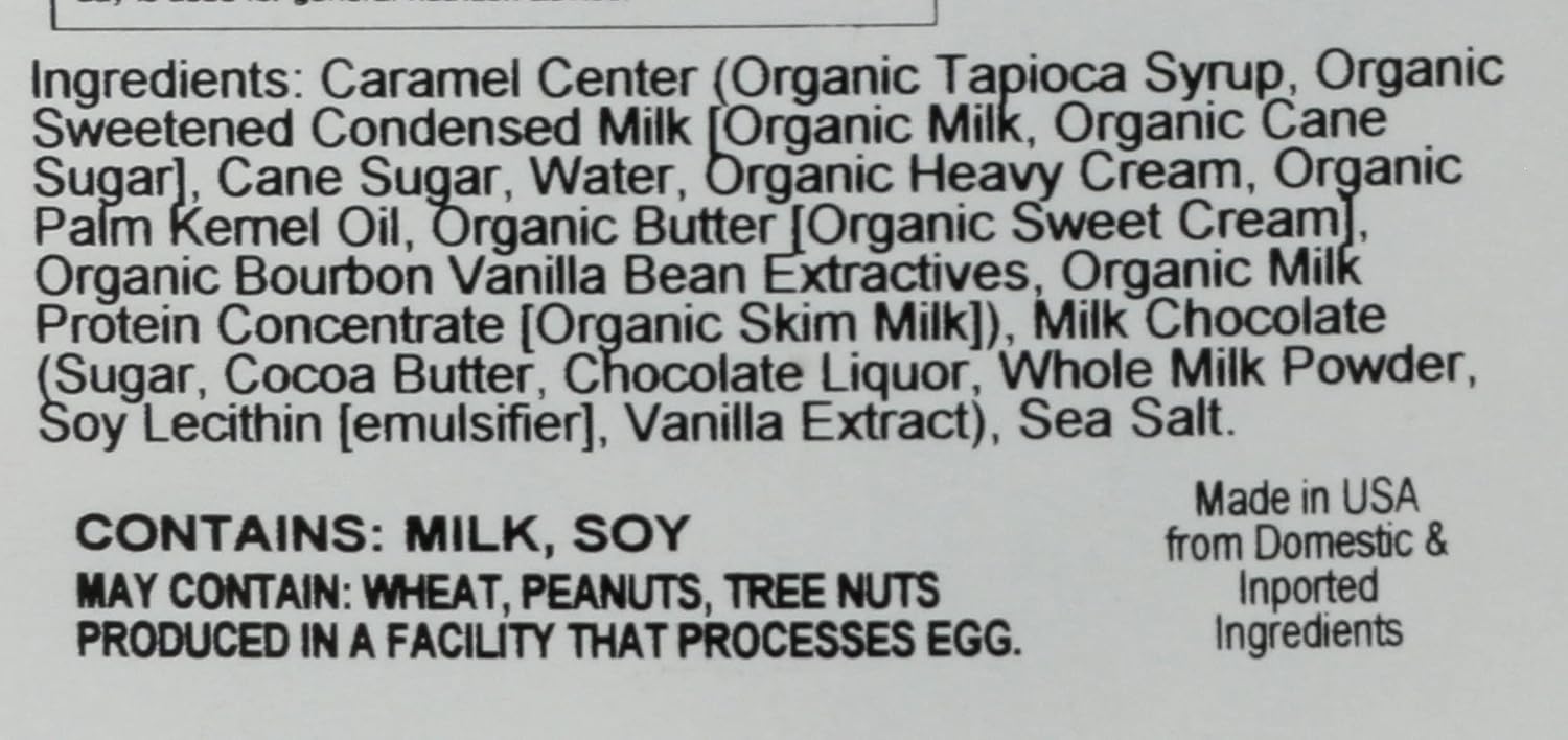 Alternative view of Nassau Candy, Candy Milk Chocolate Sea Salt Caramels, 16 Ounce