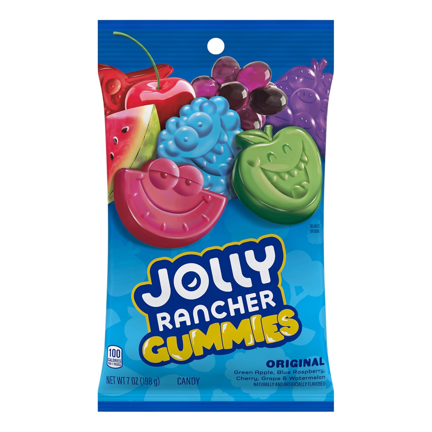 Alternative view of JOLLY RANCHER Gummies Assorted Fruit Flavored Candy Bag, 7 oz