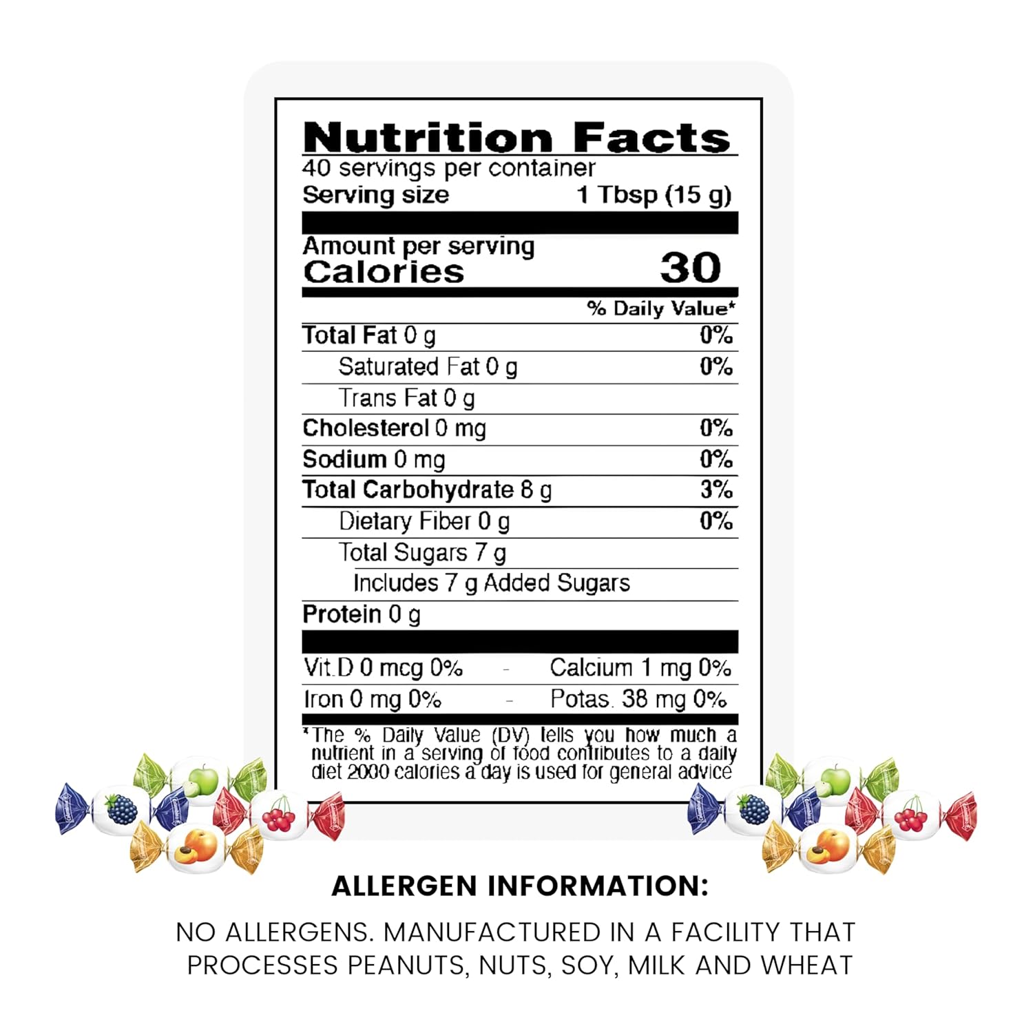 Colombina Delicate Fruit Drops, 4 Assorted Fruit Candy Flavors, Individually Wrapped, Ideal for Easter, Halloween, and Christmas, 2.2lbs (Pack of 1)