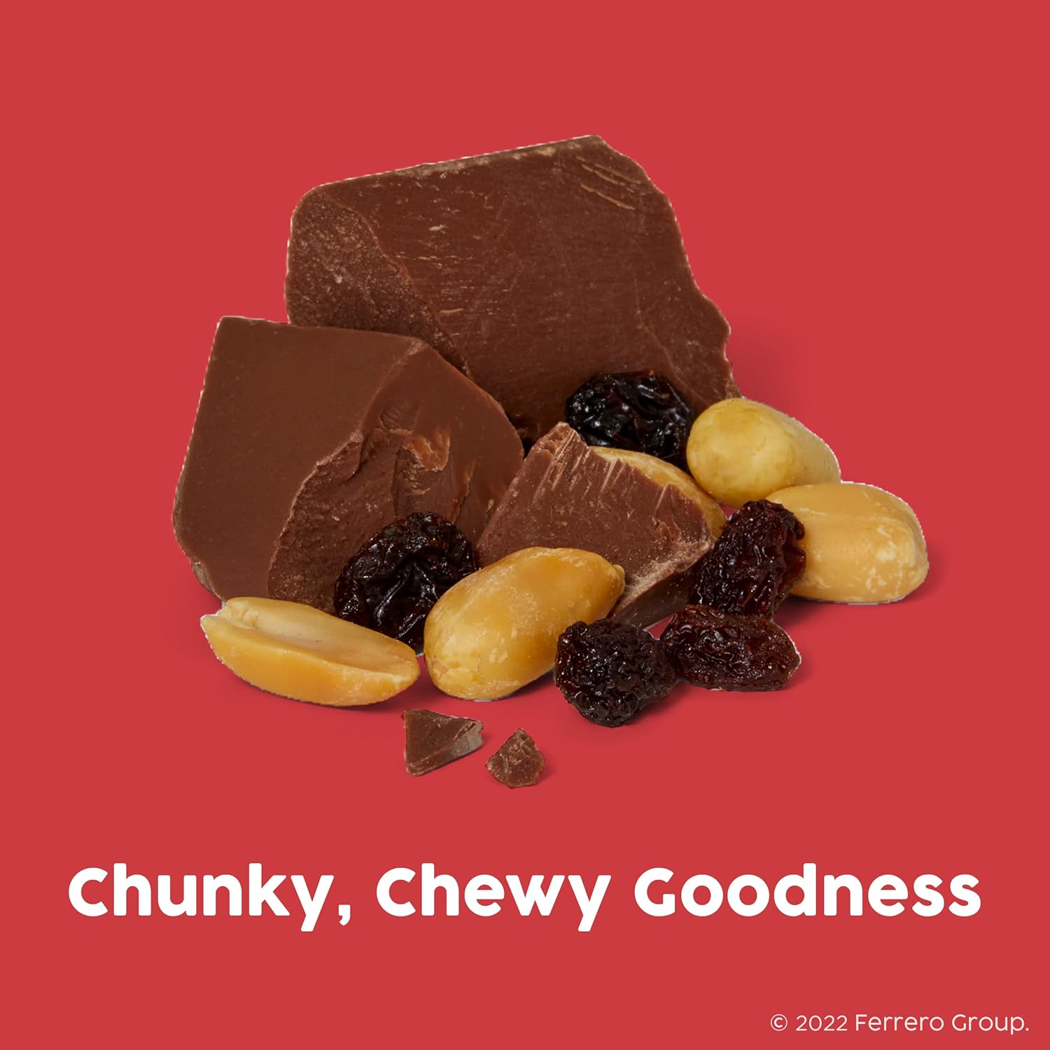 Alternative view of Chunky, Bulk 24 Pack, Milk Chocolate with Peanuts and Raisins Individually Wrapped Candy Bars, 33.6 Oz