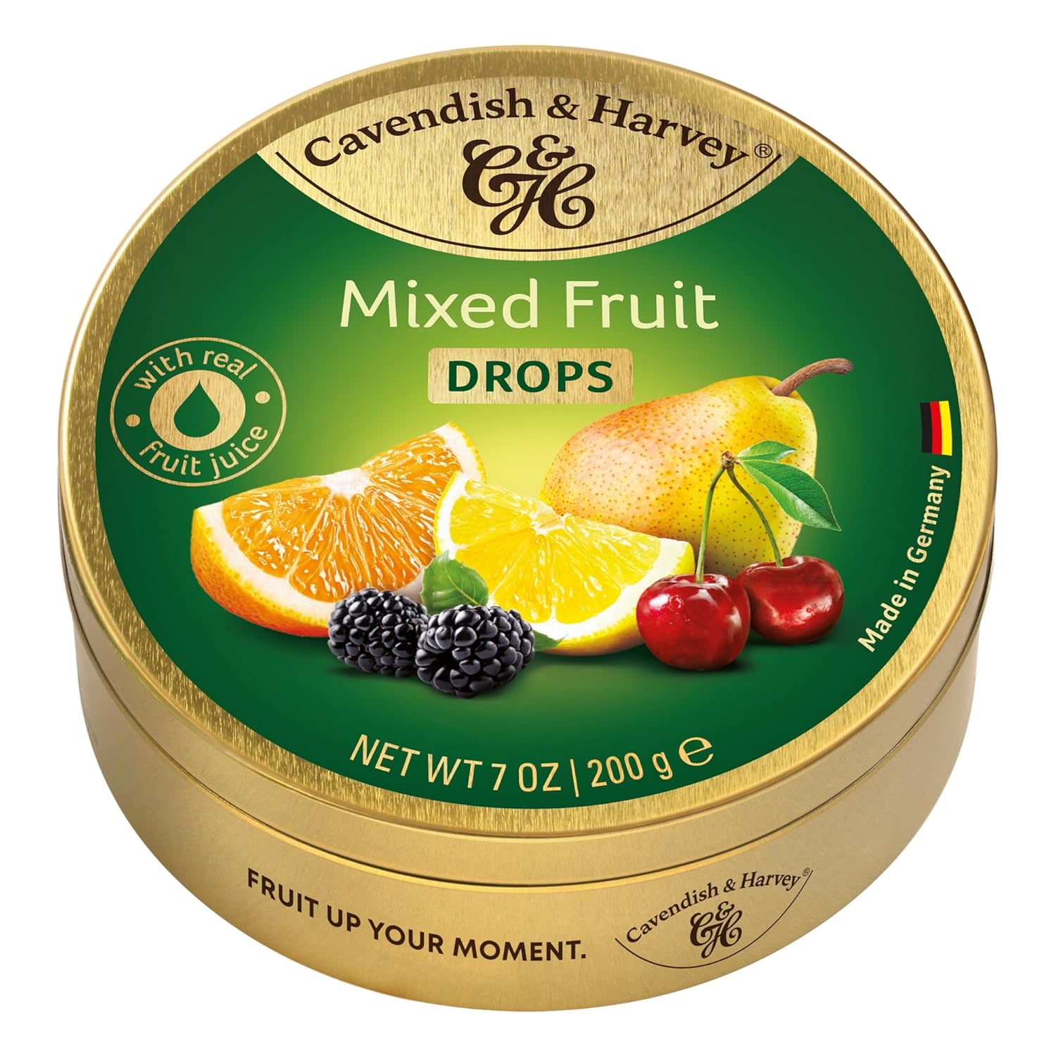 Alternative view of Cavendish & Harvey | Creamy Butterscotch Hard Candy Drops | 6 Ounce Tin