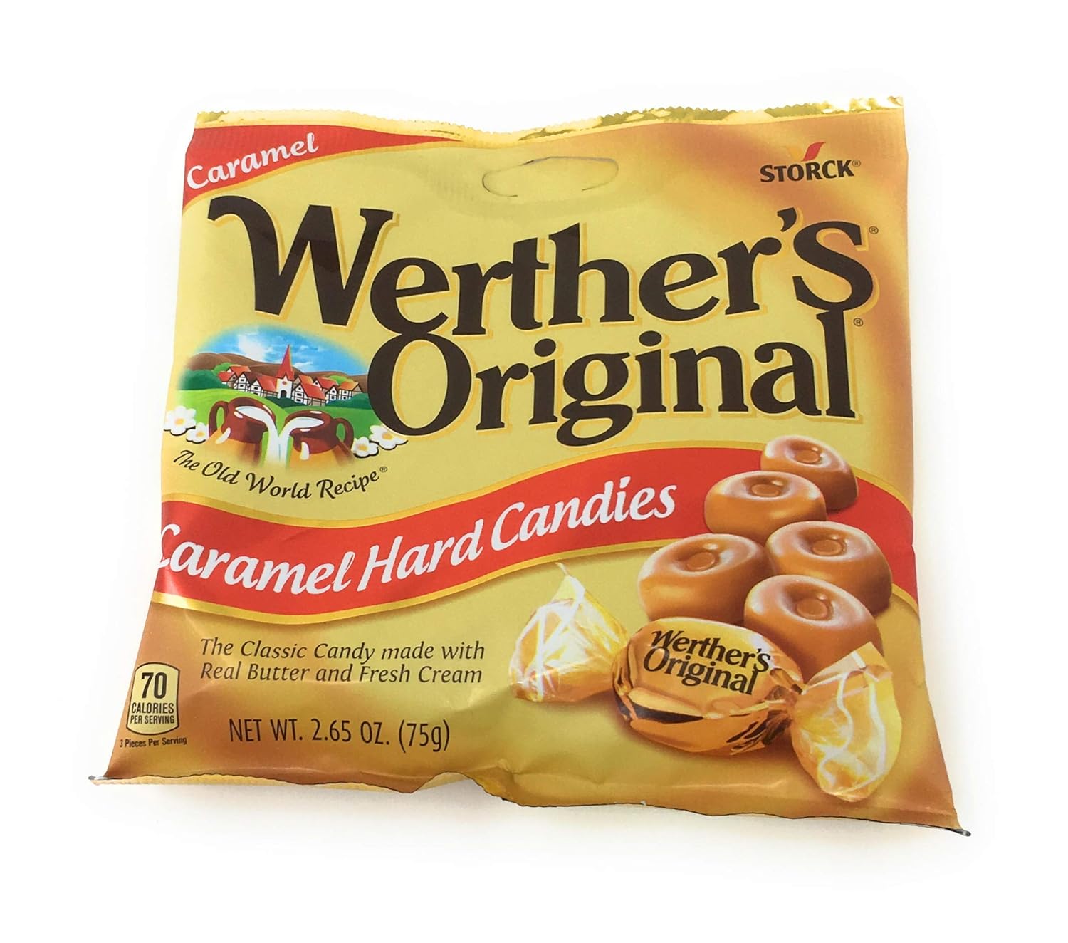 Alternative view of Werthers Bundle (4 Items) Variety Pack (Original Hard Candies/Chewy Caramels/Creamy Caramel Filled/Caramel Apple Filled)
