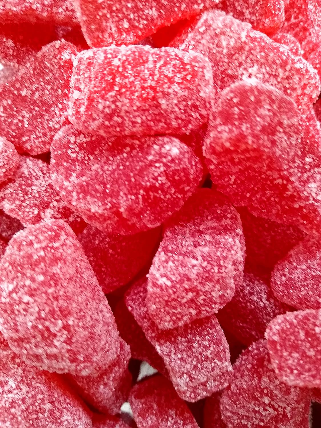 Alternative view of Cherry Gel Slices - 2 lbs of Fresh Delicious Sweet Sugar Sanded Chewy Candy Slices