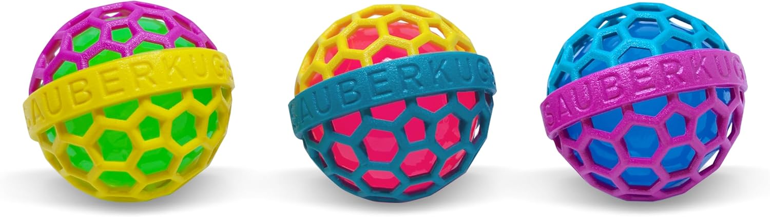 Sauberkugel - The Clean Ball - The clever way of cleaning purses, bags, backpacks and school bags (Pink)