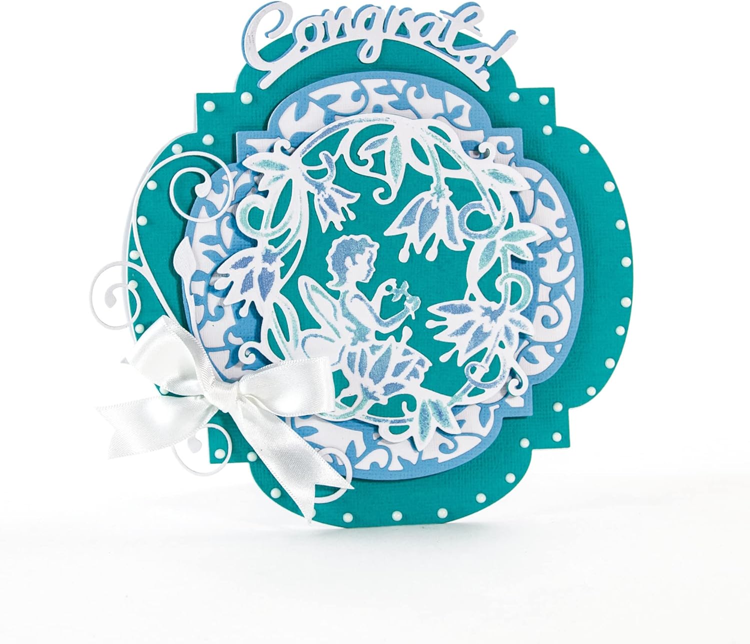 Nuvo Embellishment Mousse - Metallic Detailing for Art and Craft Projects - Perfect for Stenciling, Gliding and Artwork - Aquamarine