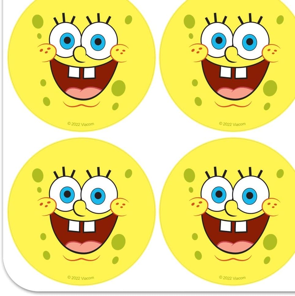 Spongebob Goofy Smile Face Planner Calendar Scrapbooking Crafting Stickers
