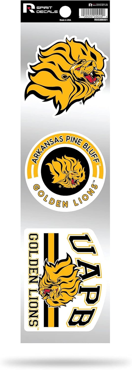 NCAA 3-Piece Retro Spirit Decals Retro Decal Set - Image 4