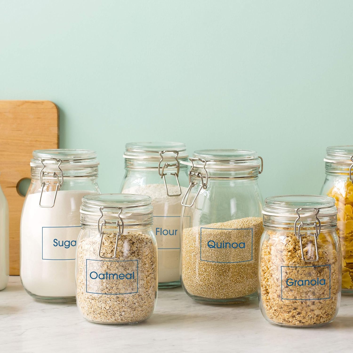 Avery Printable Blank Rectangle Labels, 2" x 3", Glossy Crystal Clear, 80 Customizable Labels (22822)