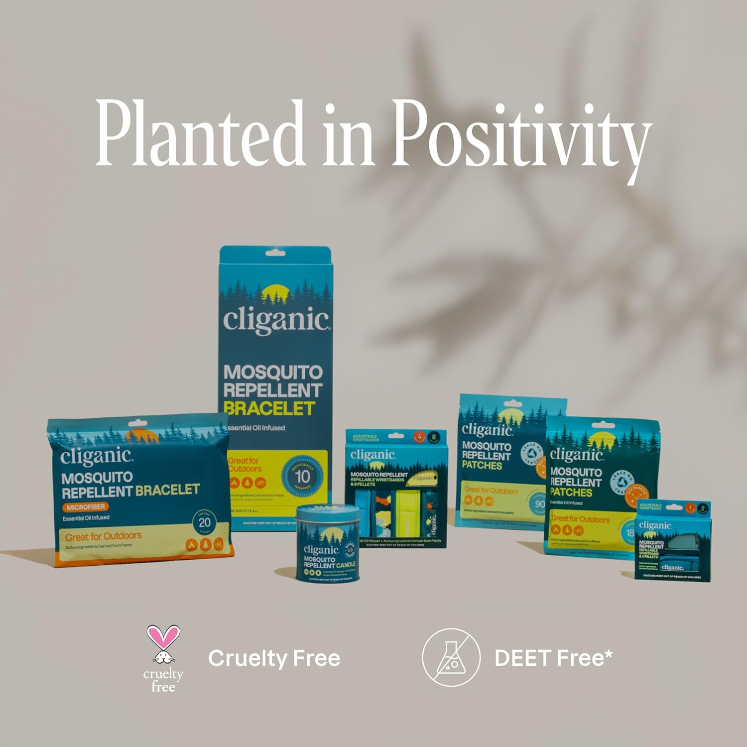 Cliganic Mosquito Repellent Stickers (90 Pack) - Animal Patches for Kids, Natural DEET-Free, Essential Oil Infused - Image 4