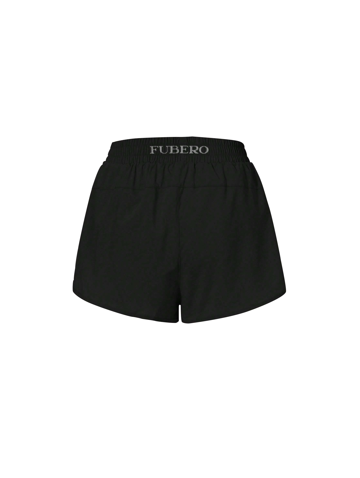 Alternative view of Black Mini Shorts with Zipper Detail