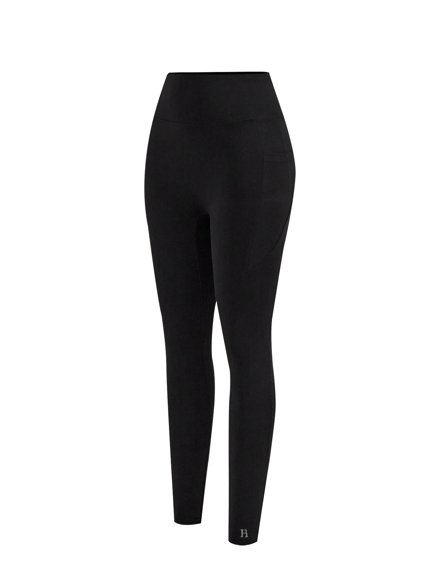 Black Casual Long Leggings