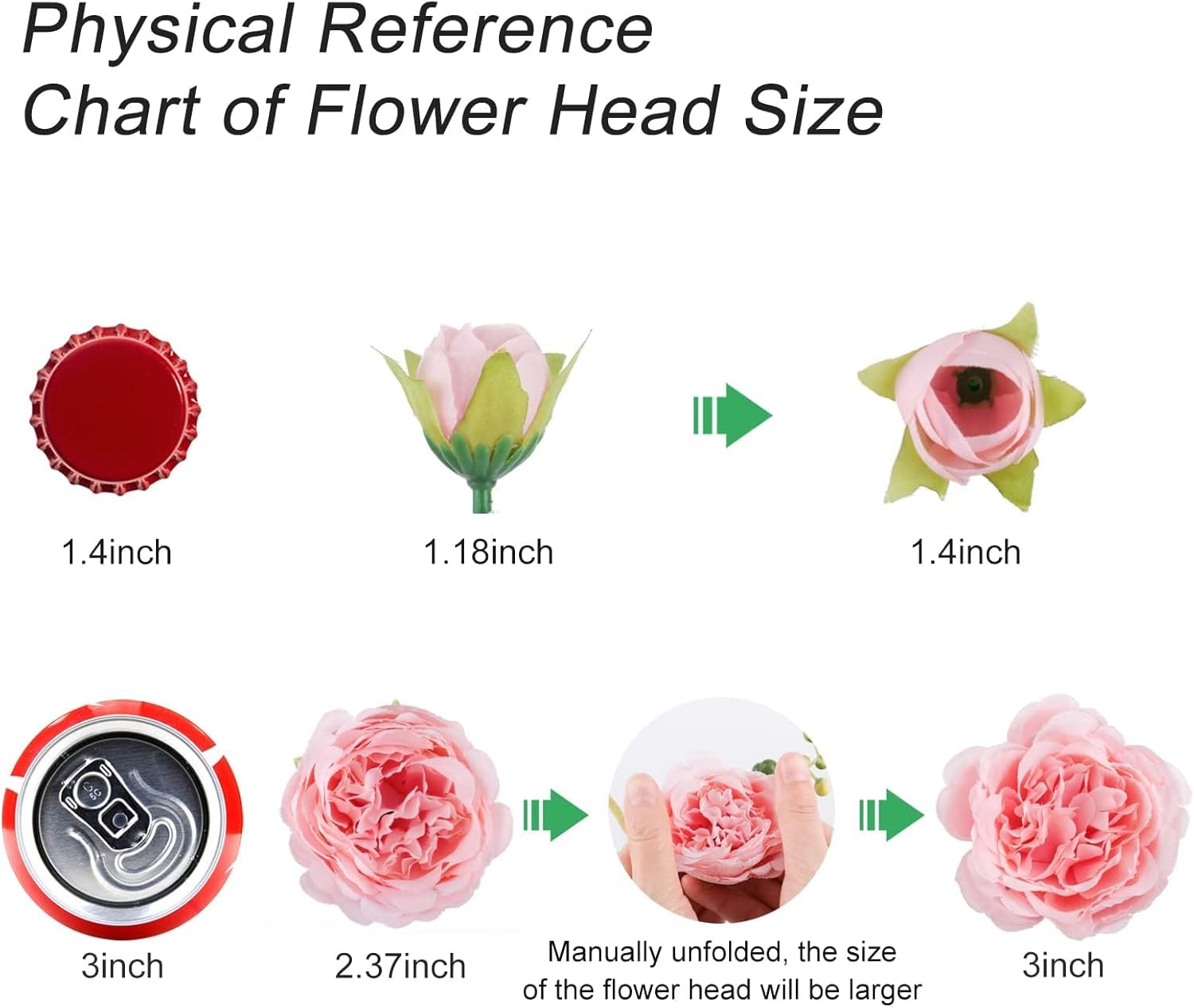 Artificial Peonies Silk Flowers, Pink Faux Peony Bouquet 2 Bundles Florals Arrangements for Farmhouse Home Boho Wedding Table Centerpiece, Fake Plastic Flower Bulk for Vase Decoration (Light Pink) - Image 7