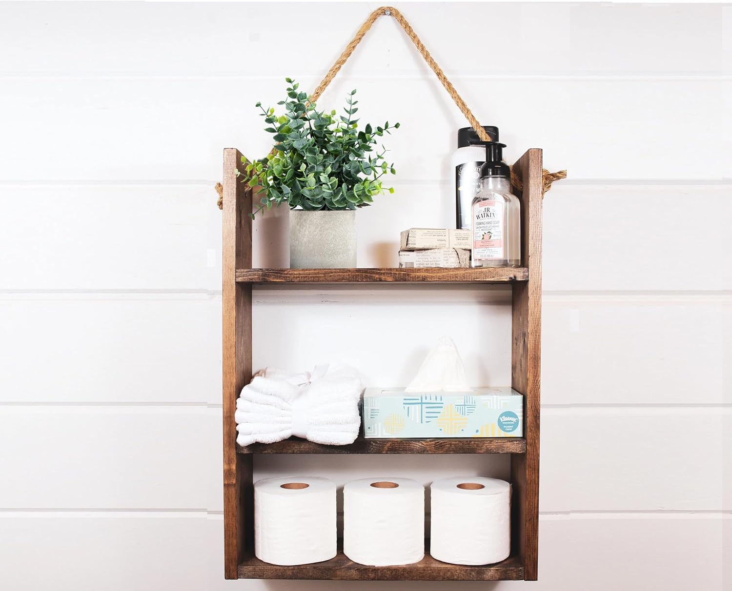 Coferset 2 Pack Small Fake Plants Eucalyptus Potted Artificial Plants for Shelf Desk Home Bathroom Farmhouse Room Coffee Table Decor (Sage Green) - Image 5