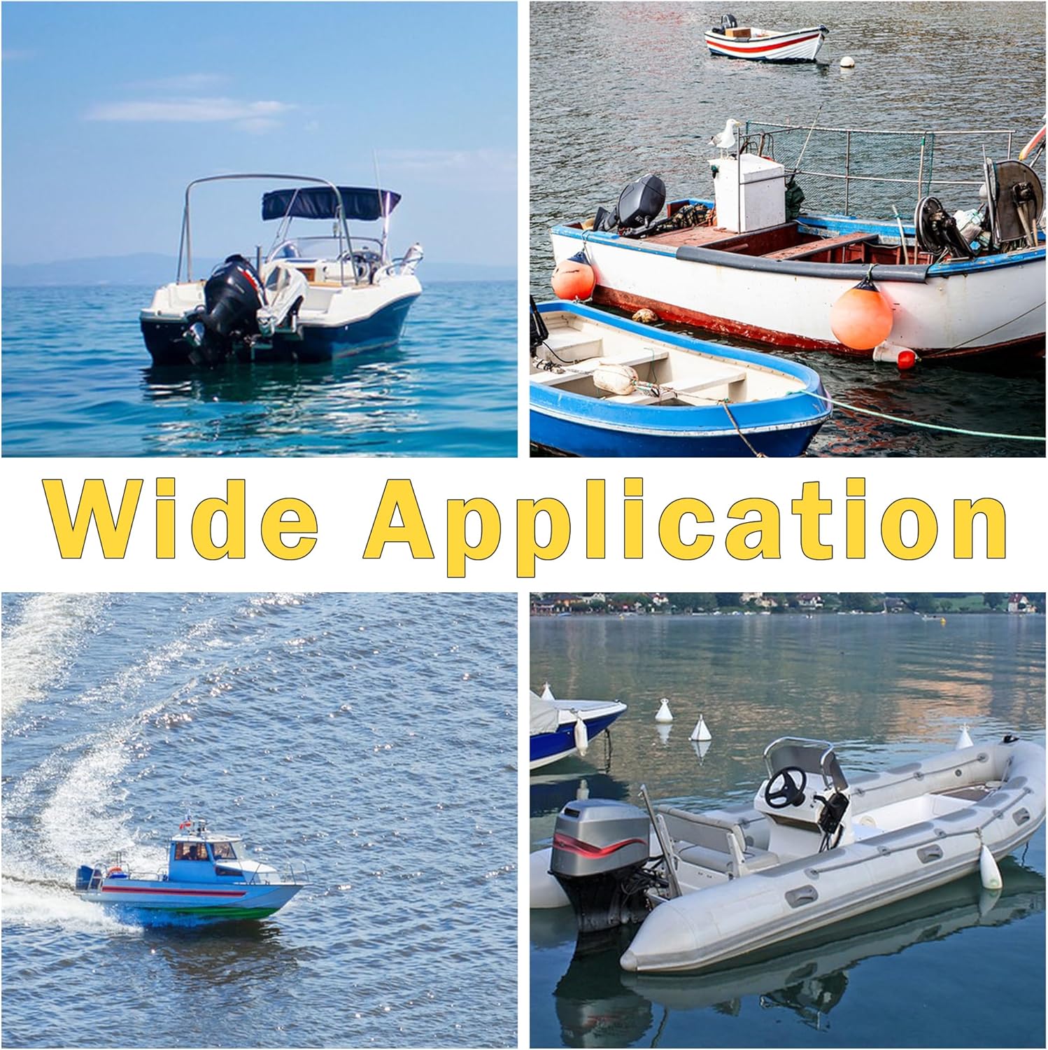 10 1/2 x 11 OEM Upgrade Aluminum Outboard Boat Propeller for BRP Johnson EVINRUDE OMC Stern Drive 15-35HP 14 Spline Tooth RH - Image 4