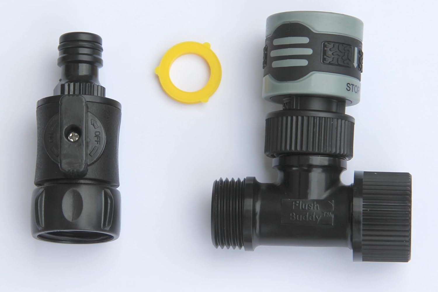 Flush Buddy® Yamaha Outboard Flush Adapter - Quick Connect compatible Straight Outboard Flush Adapter for Outboard Yamaha® Engine - Image 2