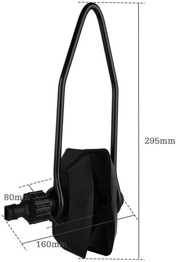 ISURE MARINE Universal Rectangular Outboard Motor Water Flusher Boat Ear Muff Engine Flusher for Marine Boat - Image 3