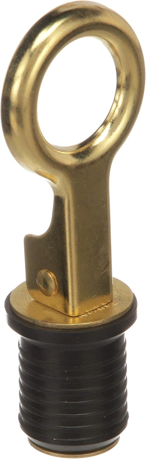 Attwood 7524A7 Snap-Handle Drain Plug,