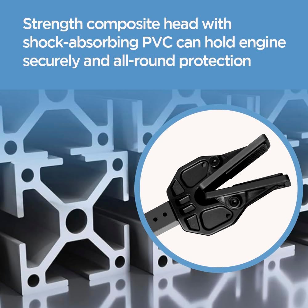 Boat Transom Saver Adjustable Shock Absorbing Boat Transom Saver with Composite Head Ideal for Holds Engine, Roller and Trailer Mounts - Image 3