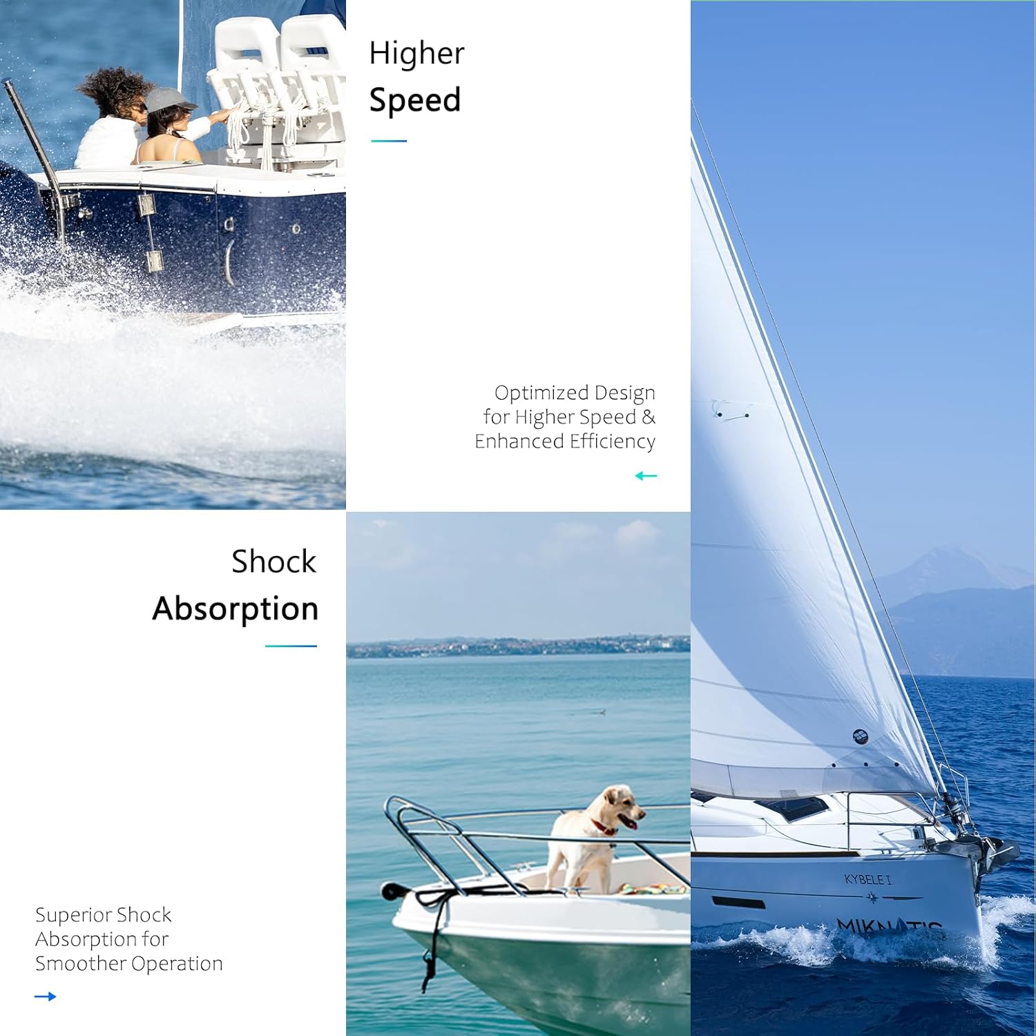 VQPROPs Your Props Marine OEM Upgrade 13 Spline Tooth Prop Aluminum Outboard Boat Propeller Compatible Fit Mercury Engines with 3-1/4" Gearcase 2&4 Stroke 30/35/40/45/50/55/60/70HP,RH - Image 6