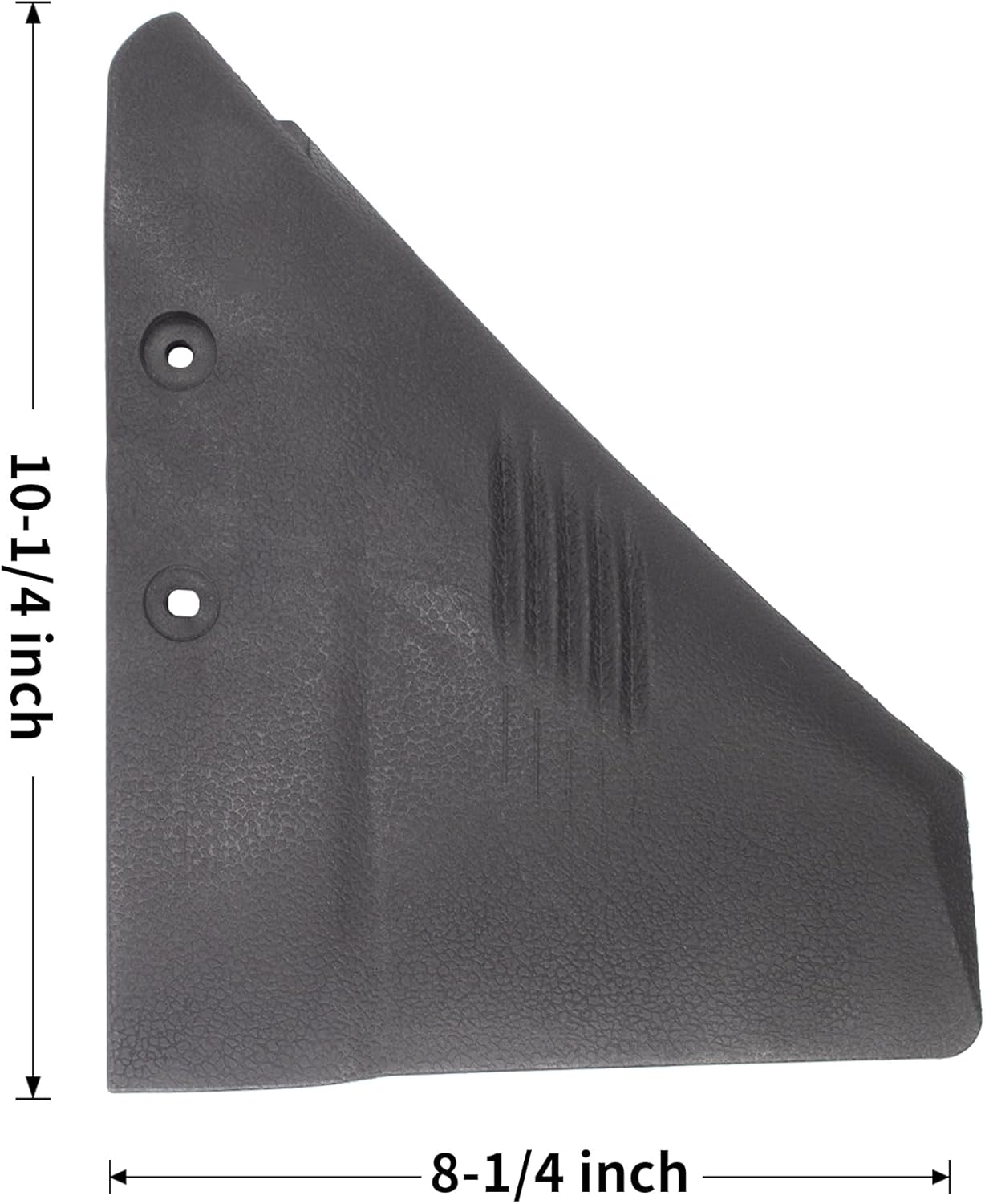 QuickMarine Boat Hydrofoil Stabilizer for Marine Outboard and Sterndrive Motors made of PA66 Plastic Black - Image 5