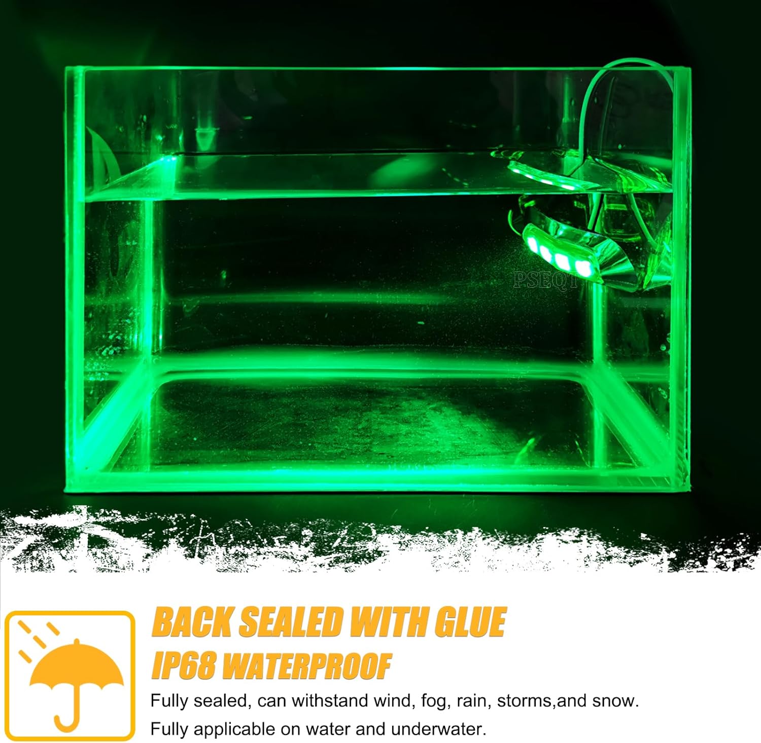 PSEQT 6Pcs 4LED RGBW Boat Courtesy Lights, 4-color 3.8'' Oval Waterproof Marine Interior Deck Transom Stern Navigation Lights for Pontoon Fishing Boat Bass Sailboat Kayak Yacht - Image 3