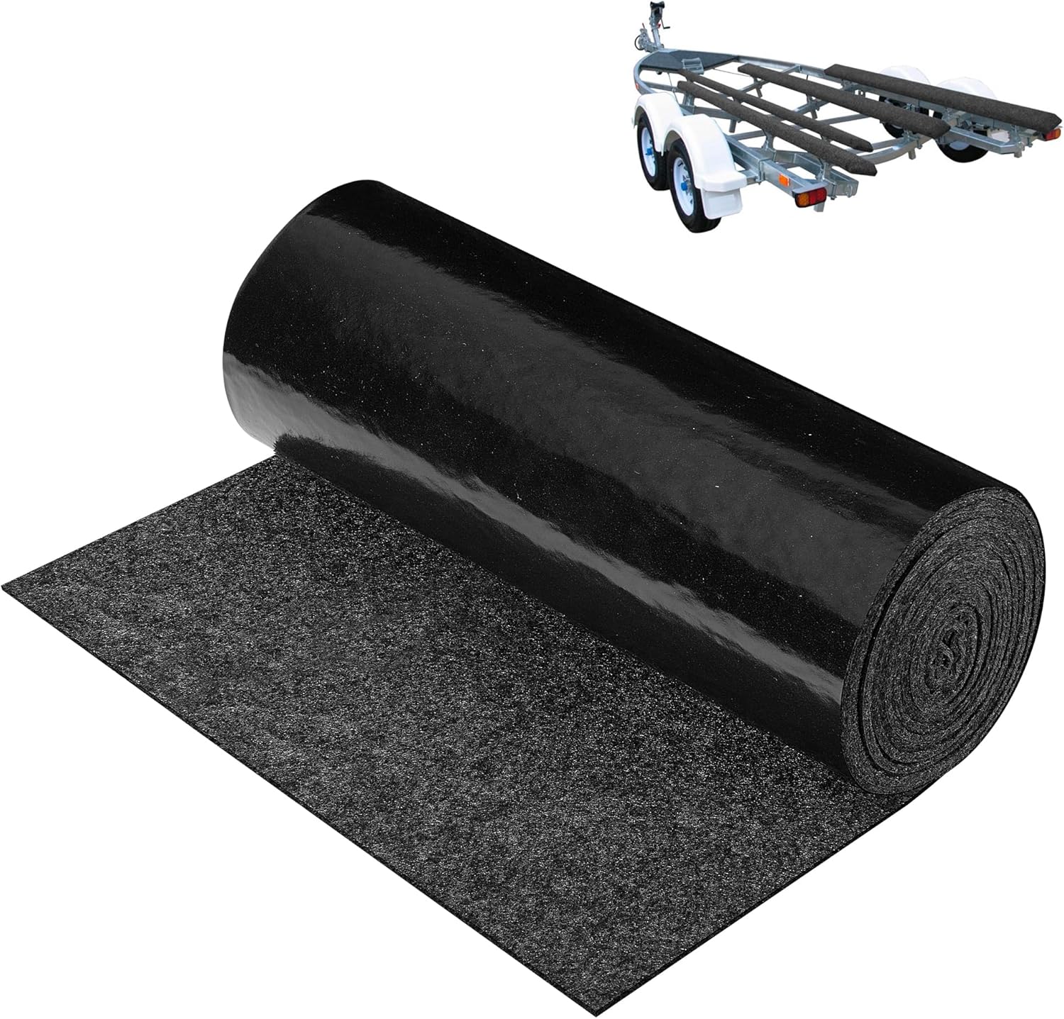 DECOHS Boat Trailer Bunk Carpet - Marine Trailer Bunk Carpet - Trailer Boat Bunk Padding for Outdoor Boat Trailer Jet Ski Ramp Garage Dock - Image 7