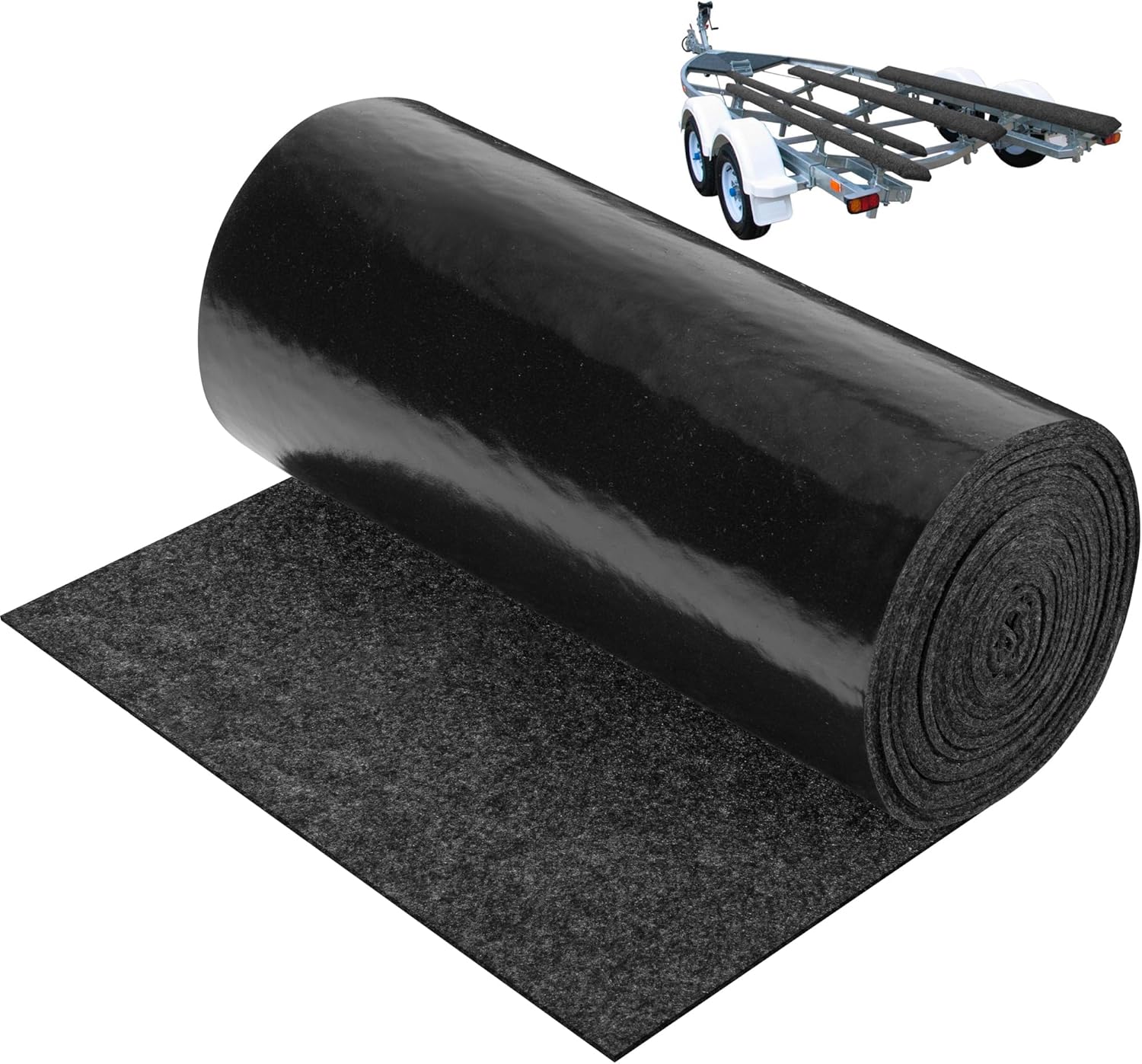 DECOHS Boat Trailer Bunk Carpet - Marine Trailer Bunk Carpet - Trailer Boat Bunk Padding for Outdoor Boat Trailer Jet Ski Ramp Garage Dock - Image 8