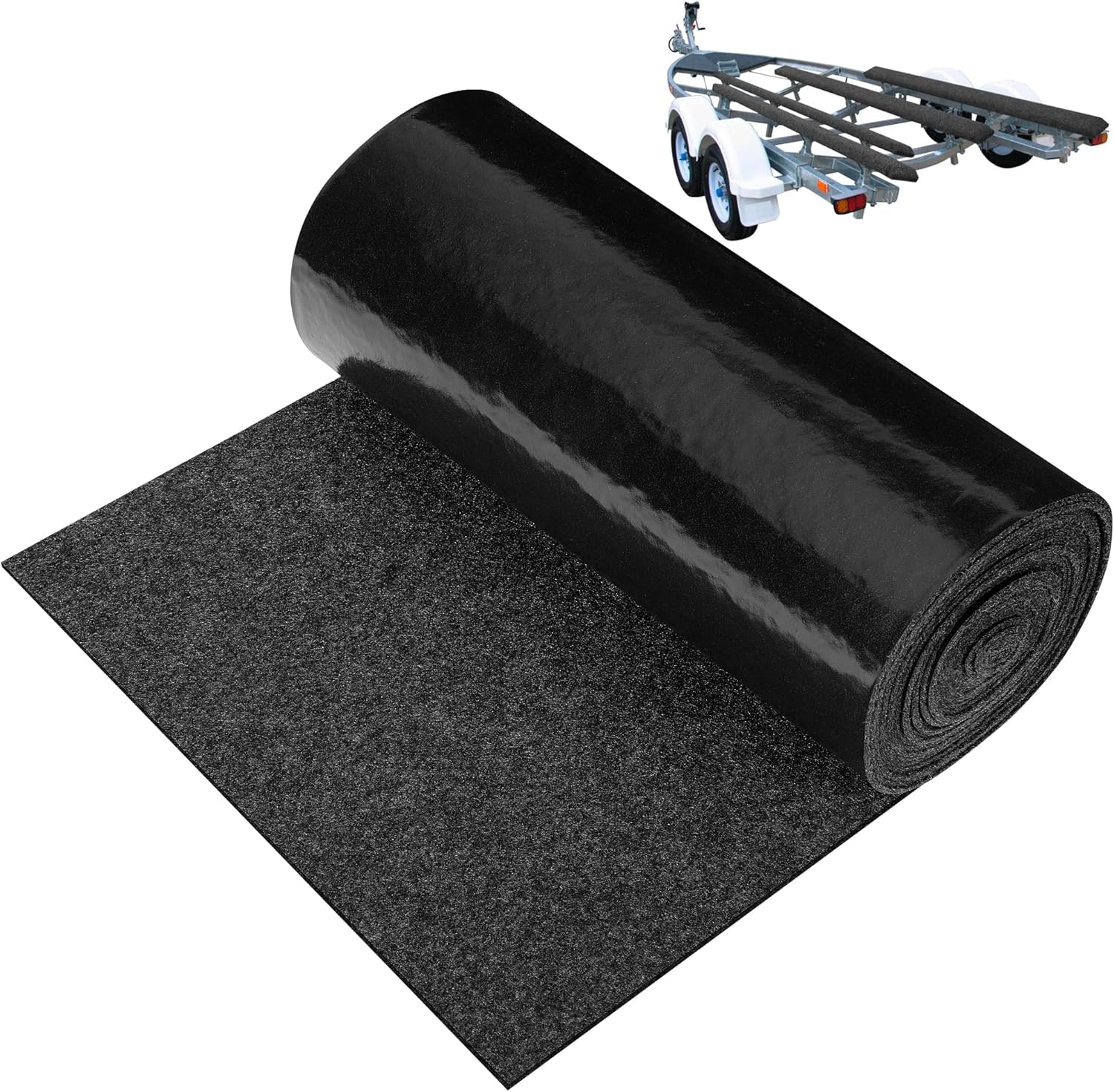 DECOHS Boat Trailer Bunk Carpet - Marine Trailer Bunk Carpet - Trailer Boat Bunk Padding for Outdoor Boat Trailer Jet Ski Ramp Garage Dock - Image 9