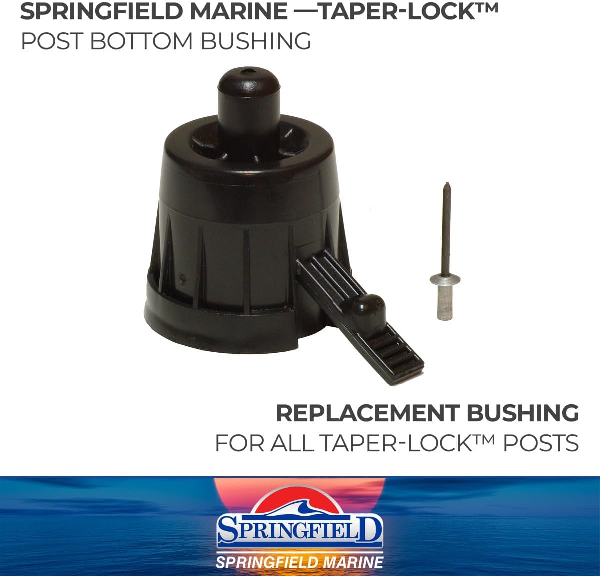Springfield 2171004 Replacement Post Bushings For Taper-Lock Posts - Post Bottom