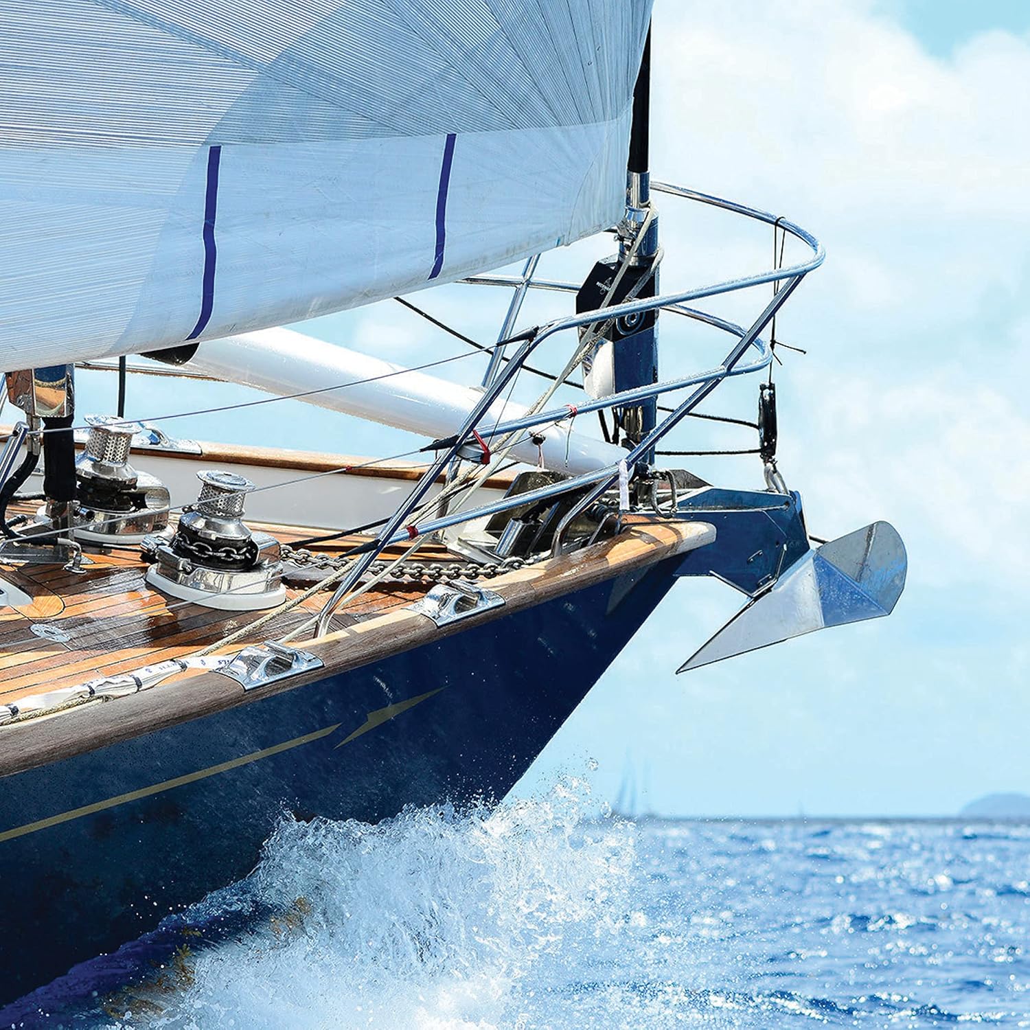 Lewmar 110TT Boat Thruster Kit 1.5 W, Single 5-Blade Propeller, 1.5kW 2.0 HP 12-Volt Motor with Joystick Control, 7-Meter Cable, Thrust Tunnel, Fuse and Holder - Image 8