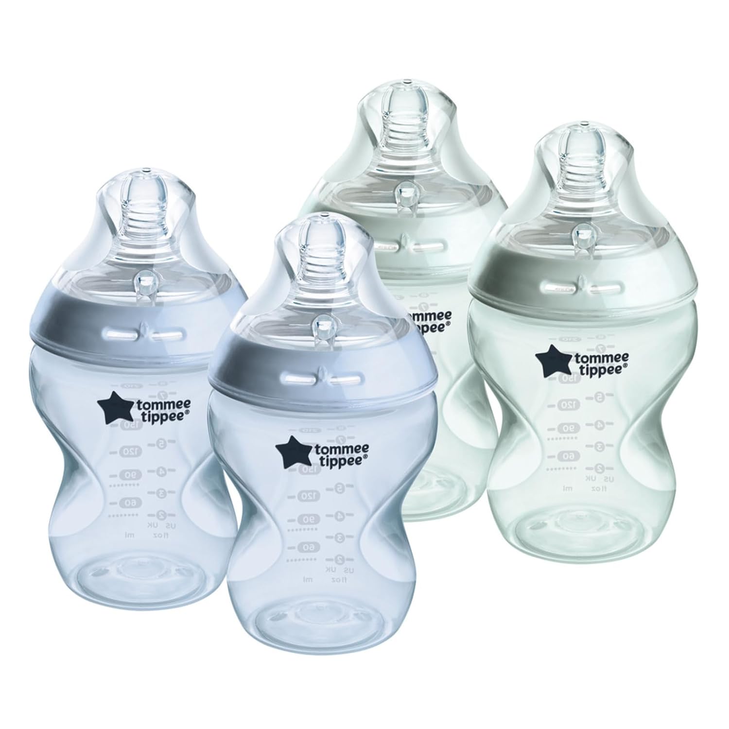 Tommee Tippee Natural Start Anti-Colic 9 oz BPA Free Baby Bottles, 0+ Months, Slow Flow Breast-Like Nipple, Self Sterilizing, Designed for Seamless Transition Between Bottle & Breast, Fiesta,Pack of 6 - Image 9