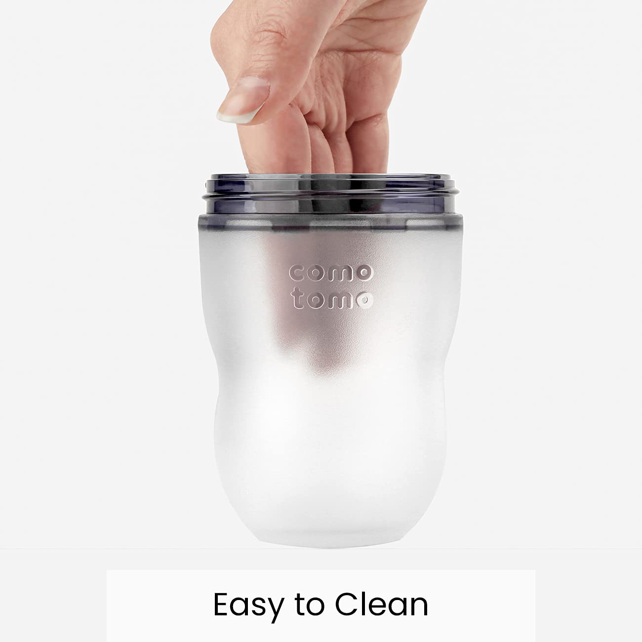 Comotomo Baby Bottle Double Pack, Green, 8oz - Image 5