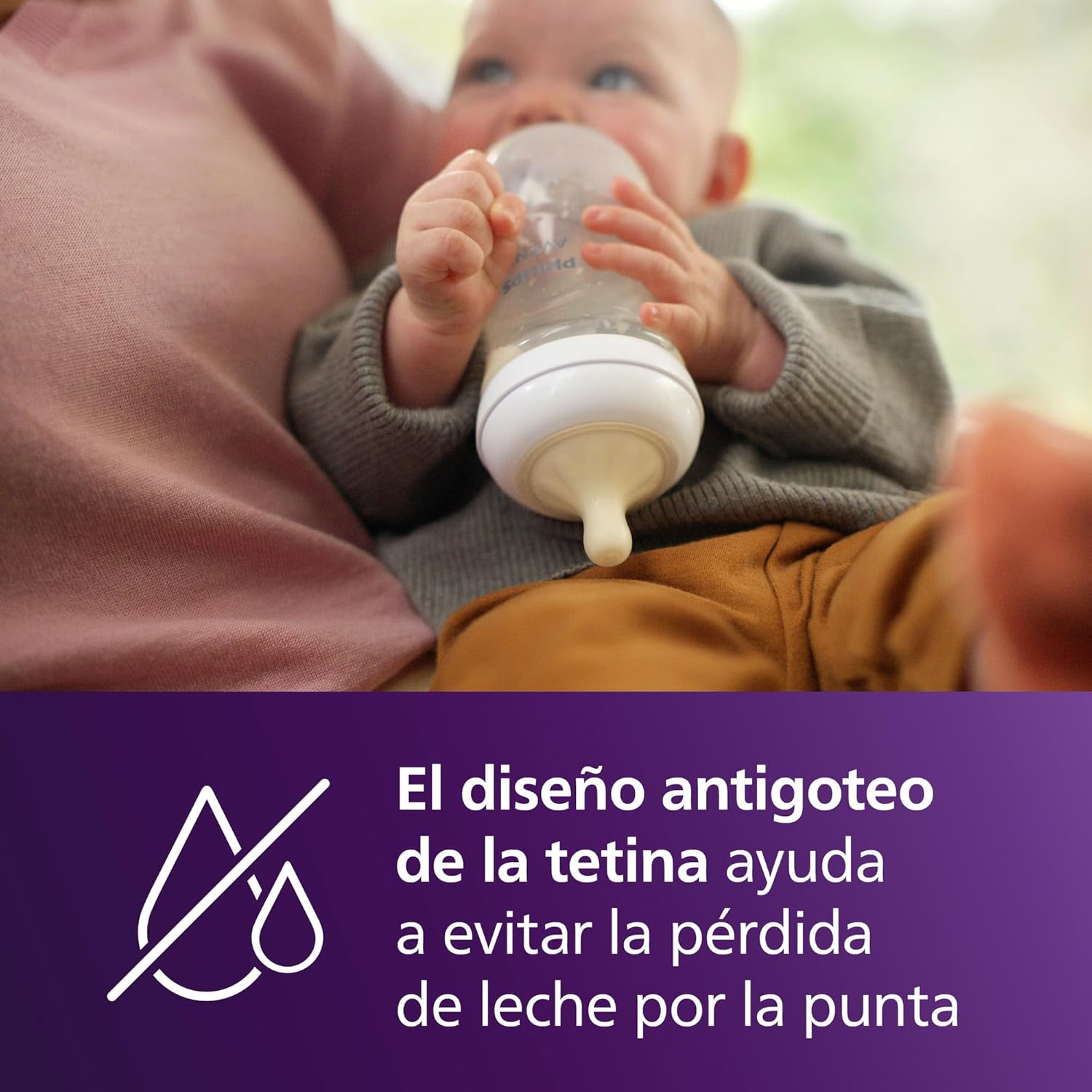 Philips AVENT Natural Baby Bottle with Natural Response Nipple, Teal Baby Gift Set, SCD837/02 - Image 4