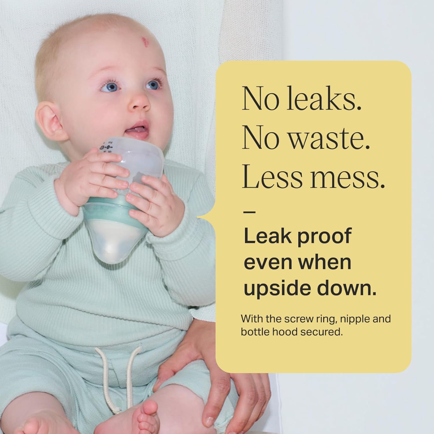 Tommee Tippee Advanced Anti-Colic 9 oz BPA Free Baby Bottles, Newborn 0+ Months, Slow Flow Breast-Like Nipple, Unique Design Keeps Air Away from Milk and Baby, Pink and Purple, Pack of 2 - Image 4