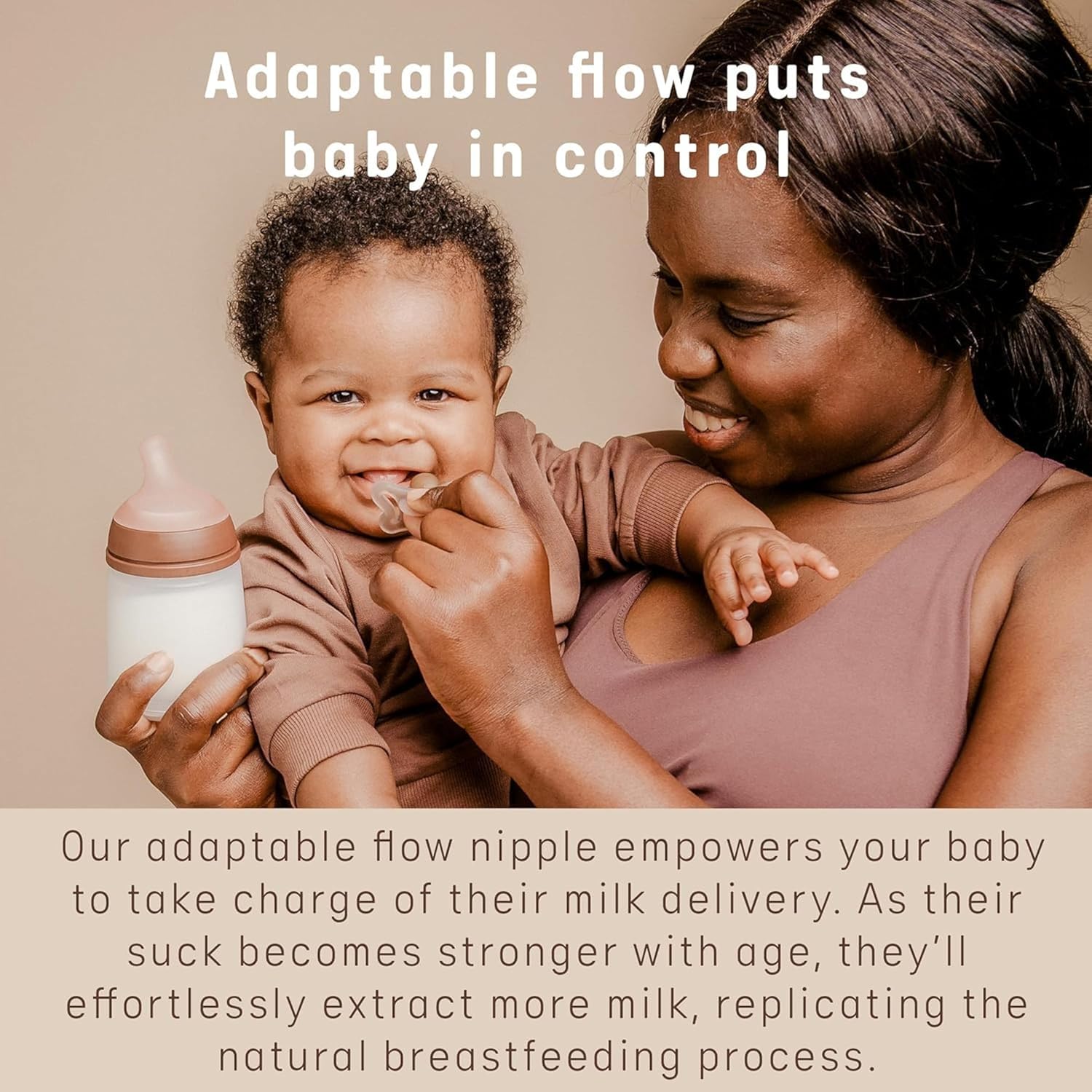 Suavinex Zero Zero Anti Colic Baby Bottle, No 1 Spanish Baby Bottle Brand, Minimizes Bottle Rejection & Nipple Confusion, Perfect for Breastfeeding Babies, 4 PK 6 oz, Deep Tone, Adaptable Flow - Image 2