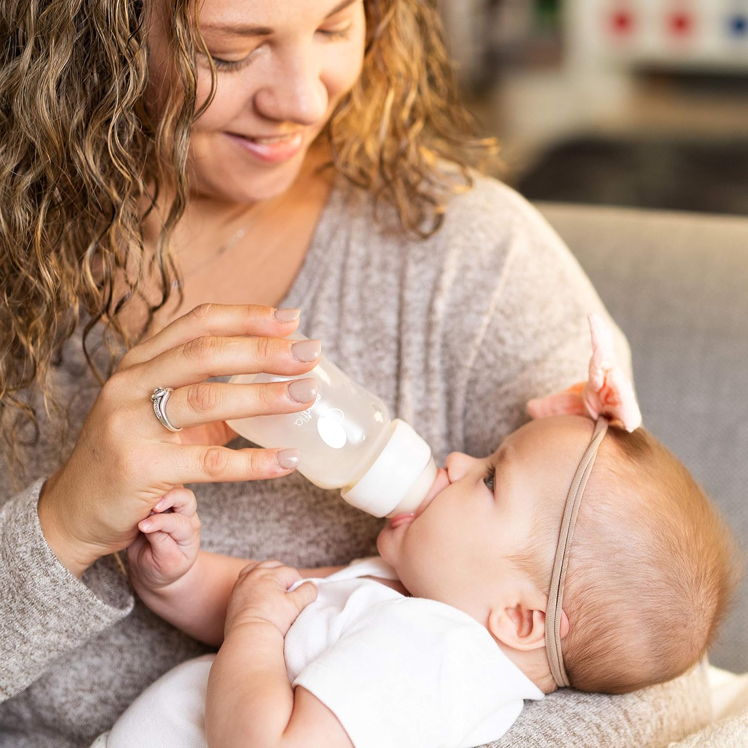 Evenflo Feeding Premium Proflo Venting Balance Plus Standard Neck Baby, Newborn and Infant Bottles - Developed by Pediatric Feeding Specialists - 4 Ounce (Pack of 6)