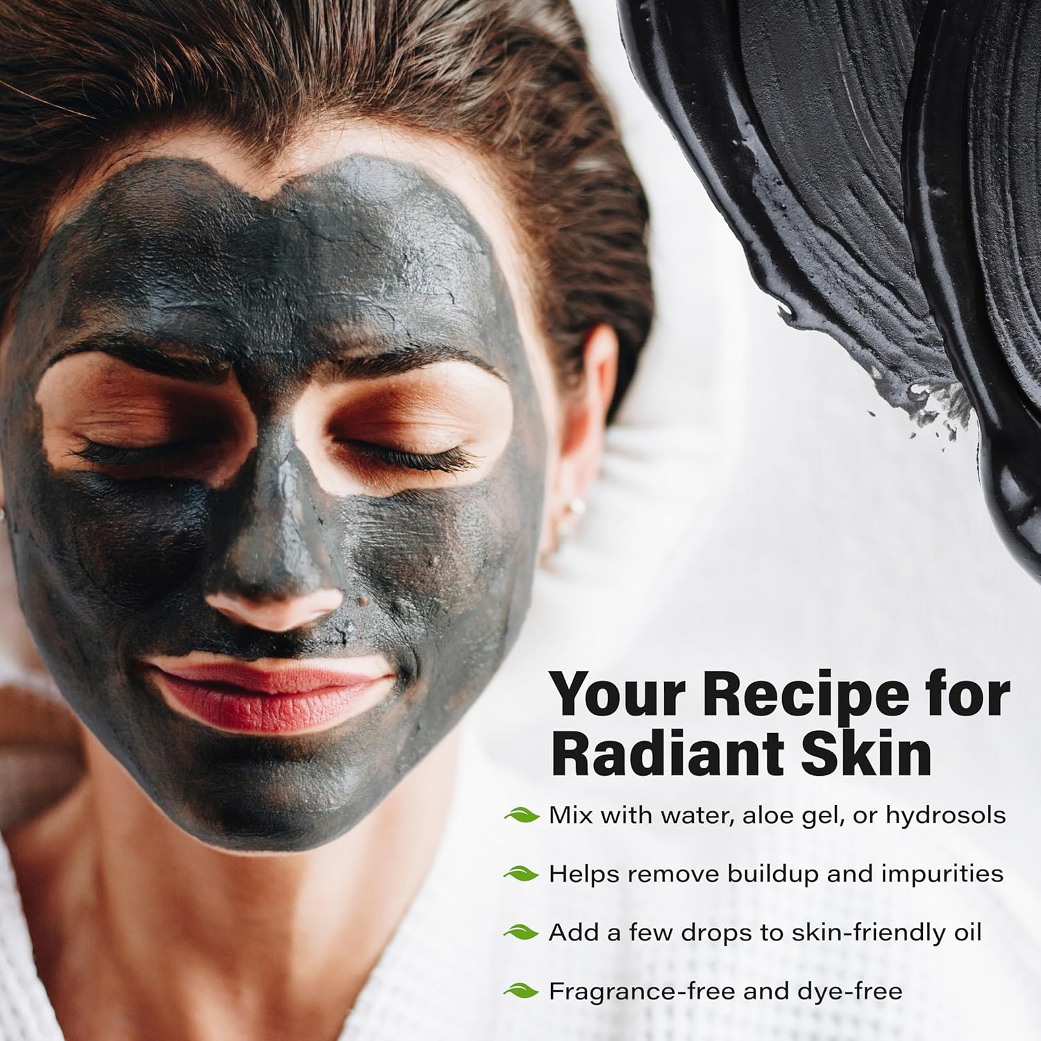 Plant Guru Activated Charcoal Powder 4 oz. HARDWOOD - Food Grade Kosher Non-GMO - Teeth Whitening, Facial Mask and Soap Making. Promotes Natural Detoxification and Helps Digestion - Image 3