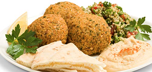 Tarazi Falafel Mix | Great as Veggie Burger Mix, Non-GMO, Kosher, All Natural, Made In California | Original Falafel Mix, 1 Pound Box - Image 2