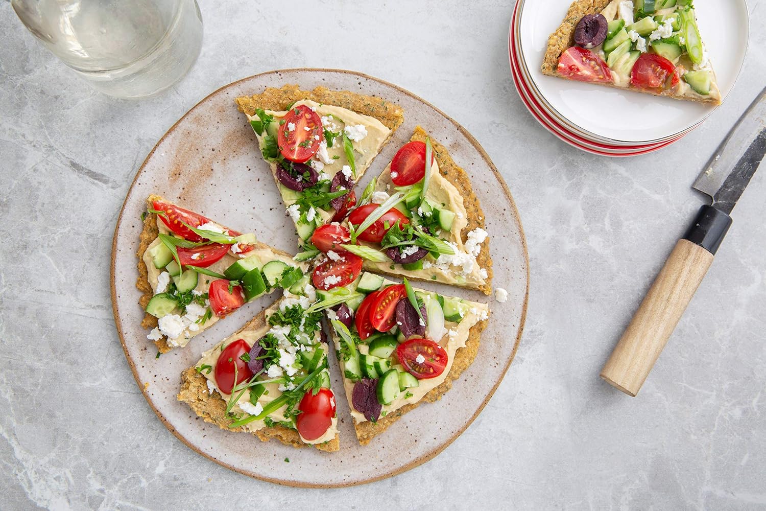 Tarazi Falafel Mix | Great as Veggie Burger Mix, Non-GMO, Kosher, All Natural, Made In California | Original Falafel Mix, 1 Pound Box - Image 3