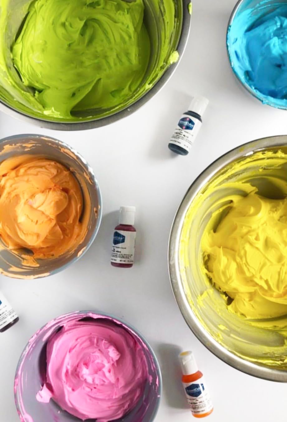 AmeriColor, Electric Pink, .75 Ounce Bottle, Soft Gel Paste Food Color