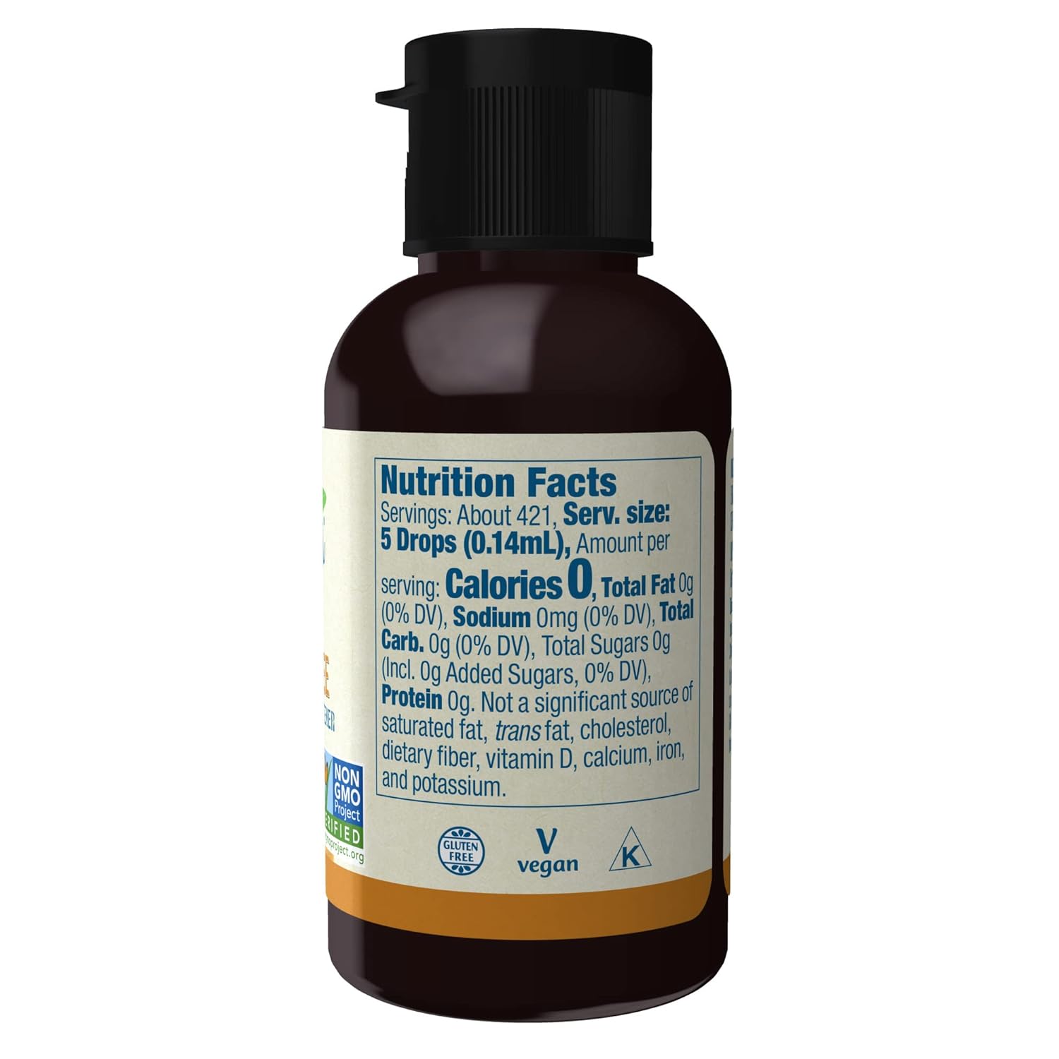 NOW Foods, Better Stevia, Liquid Zero-Calorie Sweetener, English Toffee, Low Glycemic Impact, Kosher, 2-Ounce (Pack of 2)