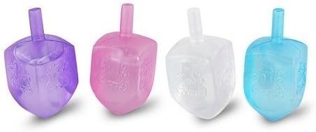 The Kosher Cook Dreidel Shaped Reusable Ice Cubes, Food Grade Freezer Safe Silicone Ice Cube, Hanukkah Ice Cubes Reusable (Pack of 8) - Image 3