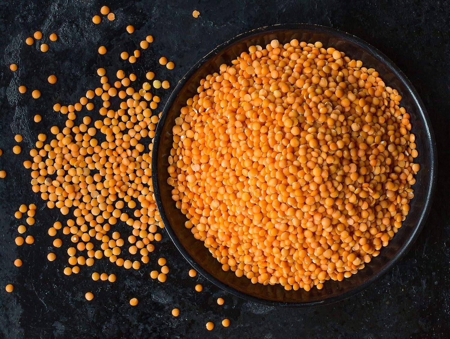 Food to Live Red Split Lentils, 15 Pounds u2013 Masoor Dal, Dried, Vegan, Kosher, Bulk. Easy to Cook. No Soaking Required. Good Source of Dietary Fiber, Vitamin B, Protein. - Image 4