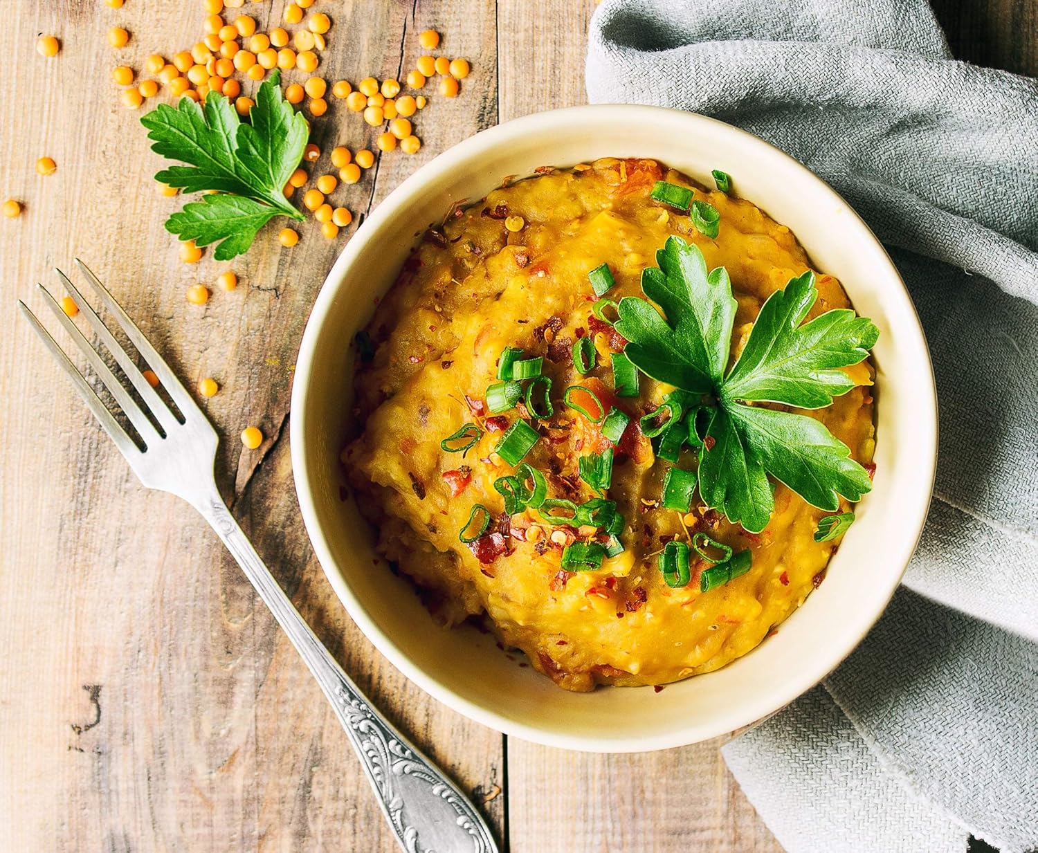 Food to Live Red Split Lentils, 15 Pounds u2013 Masoor Dal, Dried, Vegan, Kosher, Bulk. Easy to Cook. No Soaking Required. Good Source of Dietary Fiber, Vitamin B, Protein. - Image 5