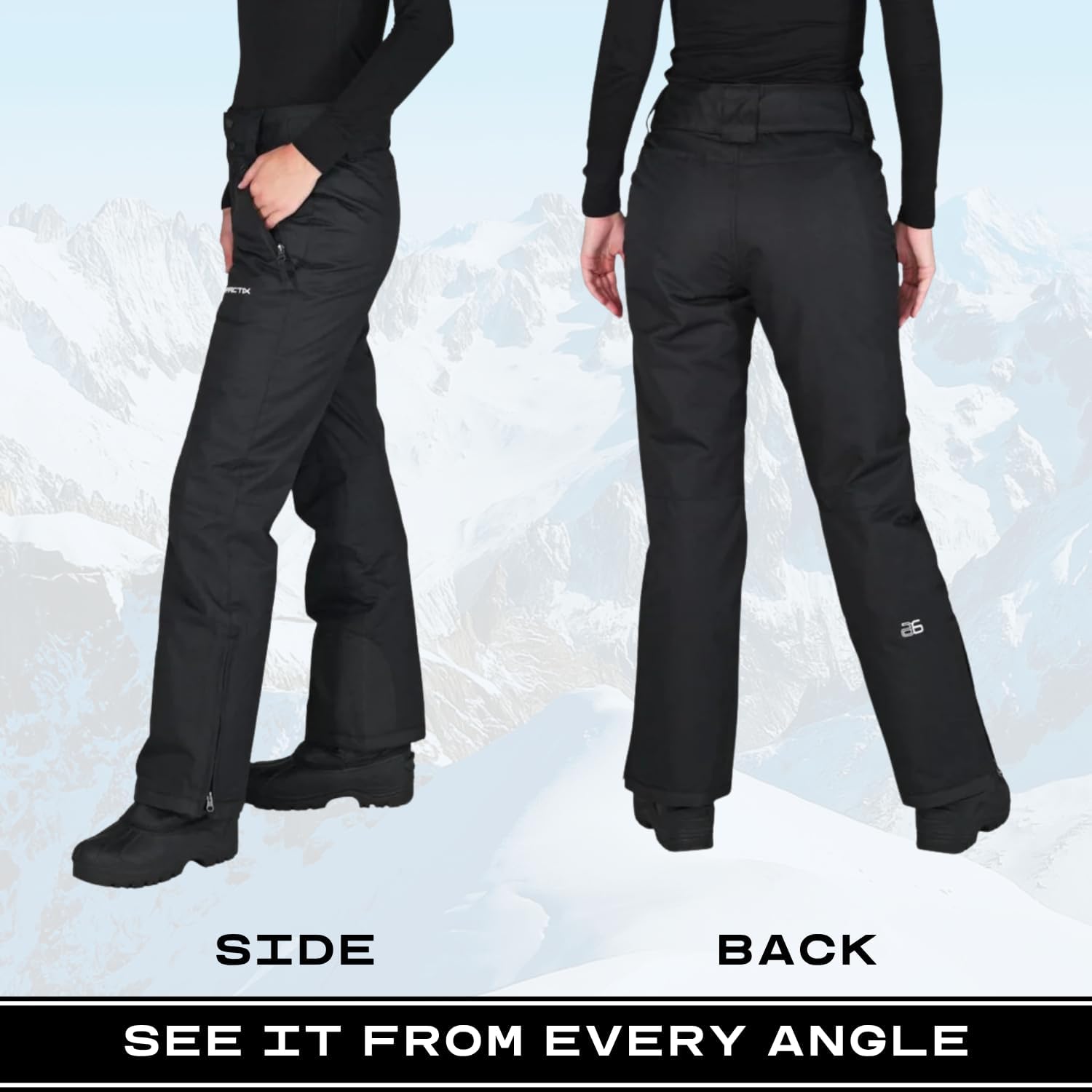 Arctix Women's Insulated Snow Pants - Image 2