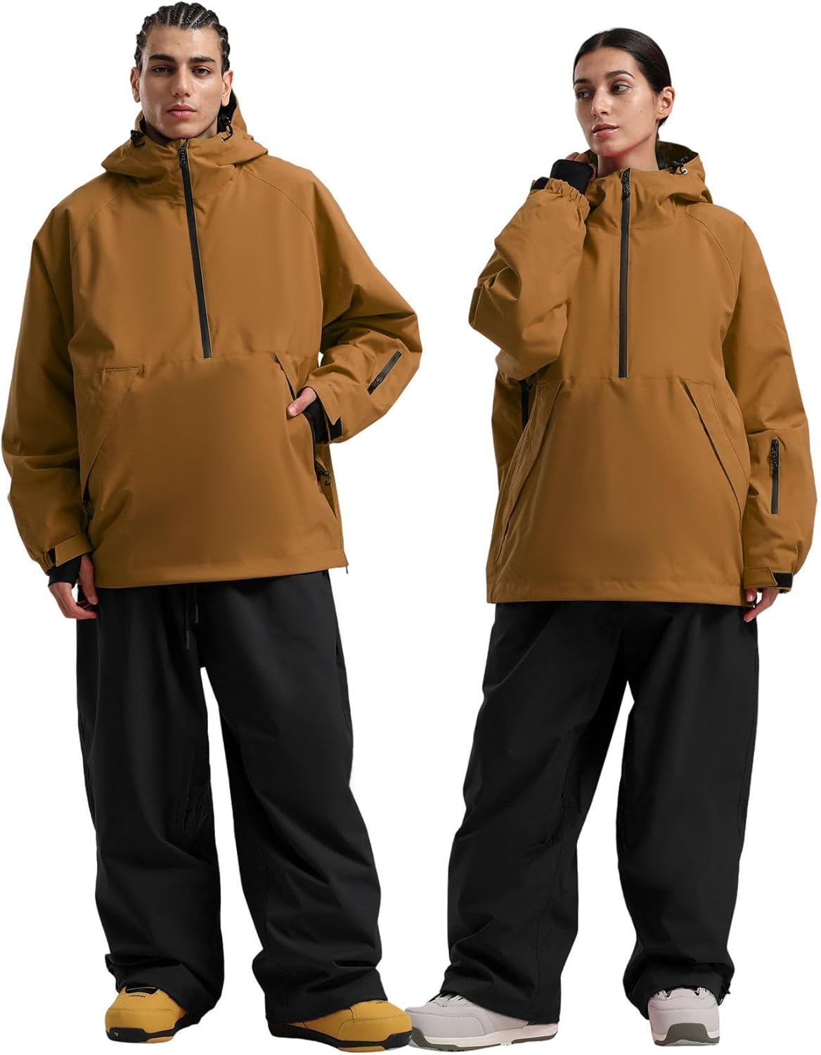 GSOU SNOW Womens Snowboard Jacket Men Snow Jacket Warm Waterproof Coat Ski Jacket for Winter Sport