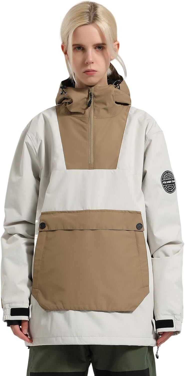 GSOU SNOW Women Ski Jacket Snow Coat Waterproof Windproof Snowboarding Jacket Coat Insulated Warm Winter - Image 6