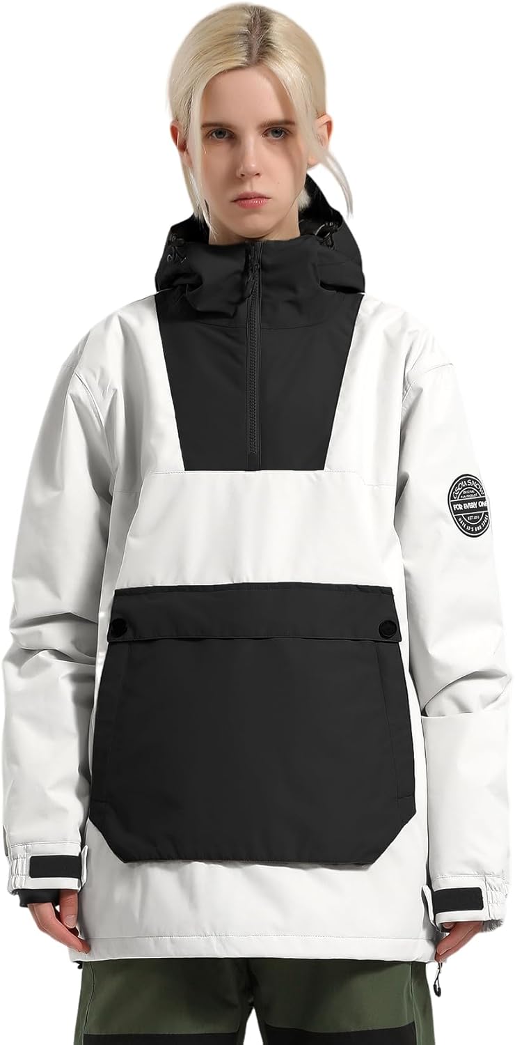 GSOU SNOW Women Ski Jacket Snow Coat Waterproof Windproof Snowboarding Jacket Coat Insulated Warm Winter - Image 8